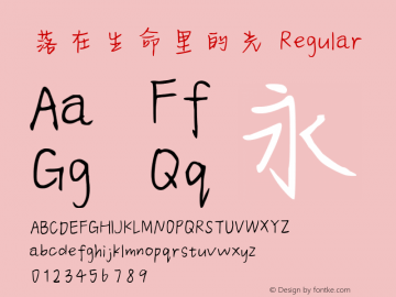 落在生命里的光