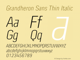 Grandheron Sans