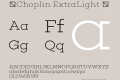 ☞Choplin ExtraLight