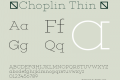 ☞Choplin Thin