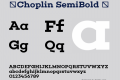 ☞Choplin SemiBold