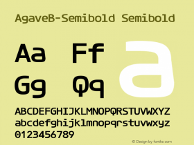 AgaveB-Semibold