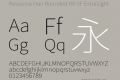 Resource Han Rounded KR VF