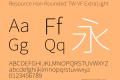 Resource Han Rounded TW VF