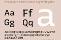 Recursive Sans Linear Light