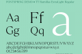 FONTSPRING DEMO - TT Ramillas ExtraLight