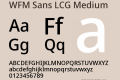 WFM Sans LCG