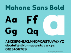 Mahone Sans