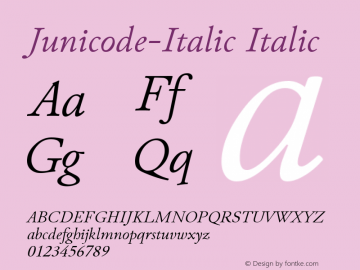 Junicode-Italic