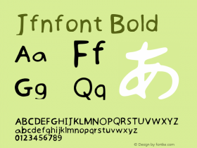 Jfnfont