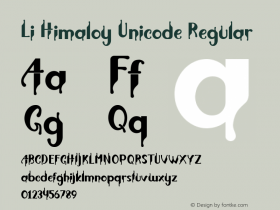 Li Himaloy Unicode