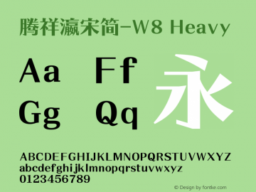 腾祥瀛宋简-W8