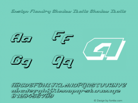 Ensign Flandry Shadow Italic