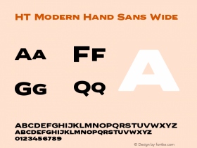 HT Modern Hand Sans