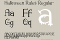 Halloween Rules