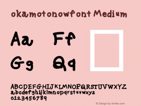 okamotonowfont