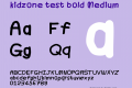 kidzone test bold