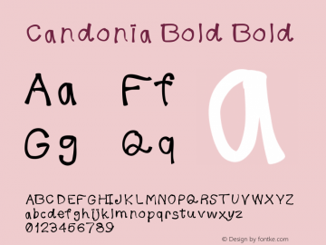 Candonia Bold