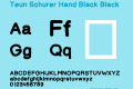 Teun Schurer Hand Black