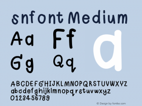 snfont