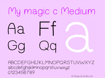 My magic c