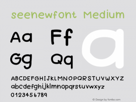 seenewfont