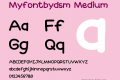 Myfontbydsm