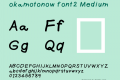 okamotonow font2