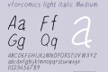 vforcomics light italic