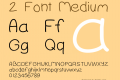 2 Font