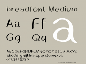 breadfont