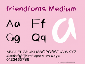 friendfonts