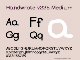 Handwrote v225