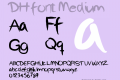 DH font