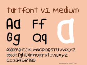 tartfont v1