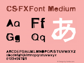 CSFXFont