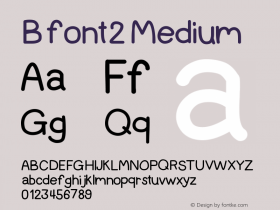 B font2