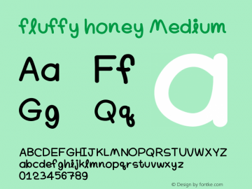 fluffy honey