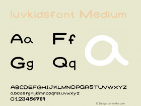 luvkidsfont