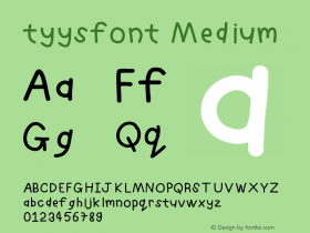 tyysfont