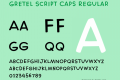 Gretel Script Caps