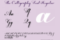 The Calligraphy Font