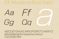 EK Modena Bold