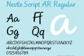 Nestle Script AR