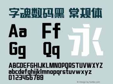 字魂数码黑