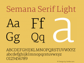 Semana Serif