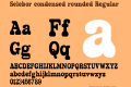 Selebor condensed rounded