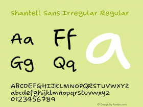 Shantell Sans Irregular