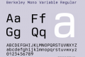 Berkeley Mono Variable