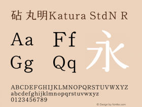 砧 丸明Katura StdN